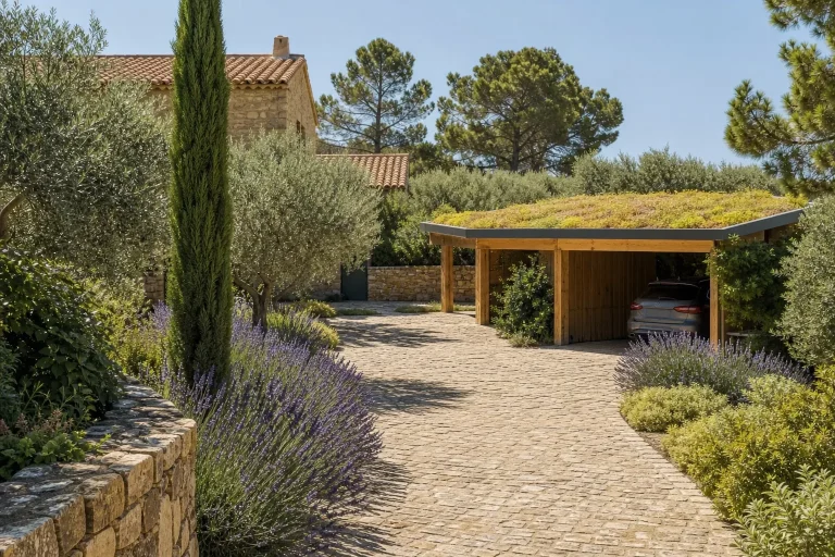 Carport en bois en Provence-Alpes-Côte d'Azur