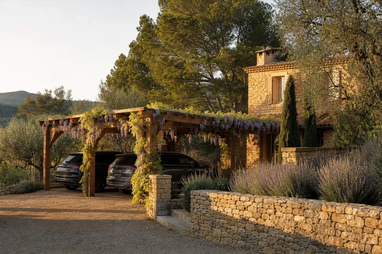 Carport végétalisé en Provence-Alpes-Côte d'Azur